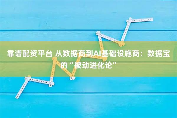 靠谱配资平台 从数据商到AI基础设施商：数据宝的“被动进化论”